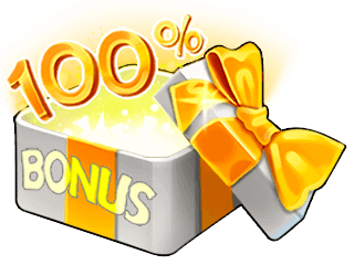 100% за первый депозит
